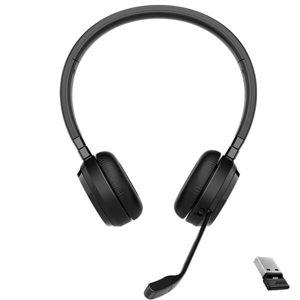 Jabra Evolve 65 TE UC Stereo Wireless PC & Bluetooth Headset